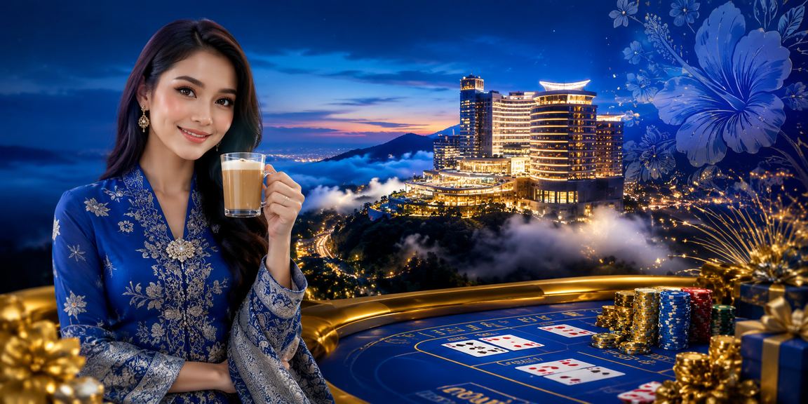 Paparan skrin platform 400k pada telefon pintar dengan latar bandar Kuala Lumpur